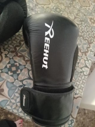 Guantes de boxeo REEHUT negros