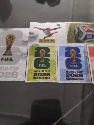 6 Cromos FIFA World Cup 2026