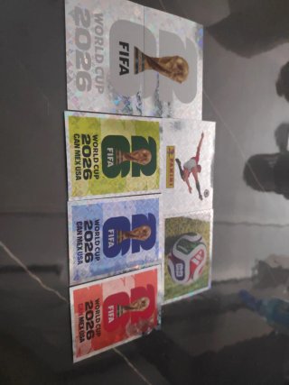 6 Cromos FIFA World Cup 2026