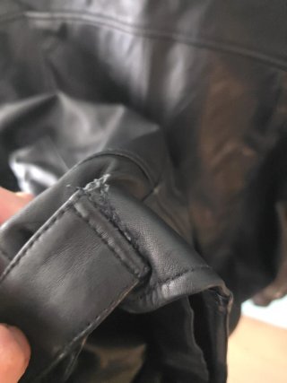 Chaqueta Biker Piel Negra Bershka Hombre