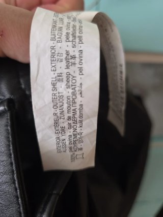 Chaqueta Biker Piel Negra Bershka Hombre