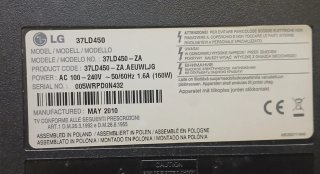 TV LG 37LD450-ZA 37 (No Smart)