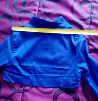 Vestido azulón  palabra de honor / tirantes con bo
