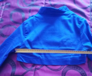 Vestido azulón  palabra de honor / tirantes con bo