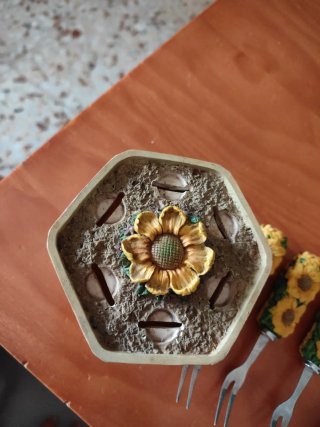 Set Tenedores Decorativos Girasol