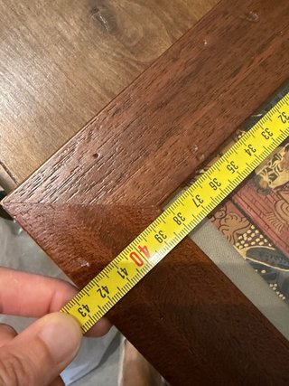 Tibetano Mandala Dipinto a Mano Cornice in Legno