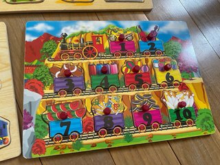 Pack 7 Puzzles Madera Bebé Temática