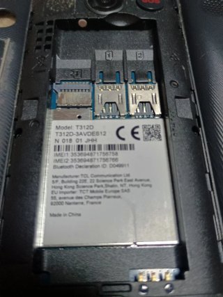 Lote 8 Alcatel One Touch Negro