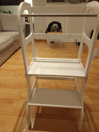 Torre Montessori Plegable Blanca