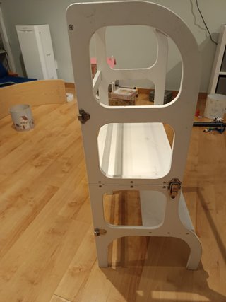 Torre Montessori Plegable Blanca