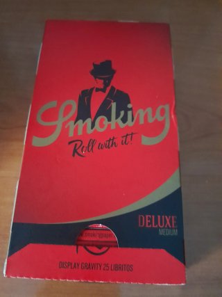 Venta solidaria: 25 Libritos Papel Fumar Smoking