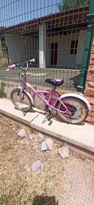 Bicicleta infantil rosa