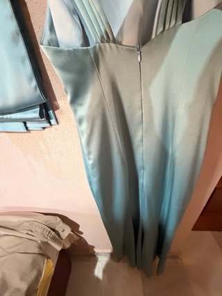 Vestido elegante turquesa talla 44