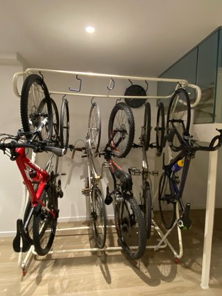 Colgador bicicletas burrito hasta 9 bicicletas
