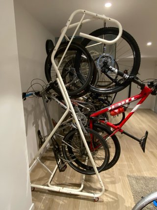 Colgador bicicletas burrito hasta 9 bicicletas