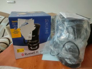 Cafetera Russell Hobbs Negra