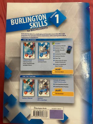 Libro 1°bachillerato inglés y cuaderno