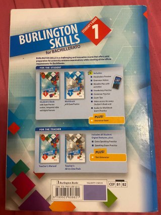 Libro 1°bachillerato inglés y cuaderno
