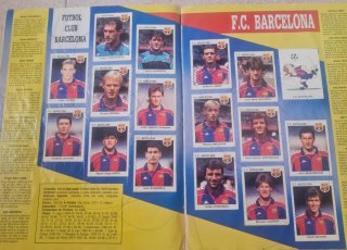 Álbum cromos Fútbol Panini Liga 93-94 COMPLETO