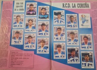 Álbum cromos Fútbol Panini Liga 93-94 COMPLETO