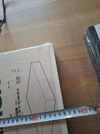 2 estantes pared LACK IKEA blanco
