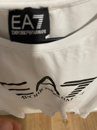 Camiseta EA7 Emporio Armani Blanca