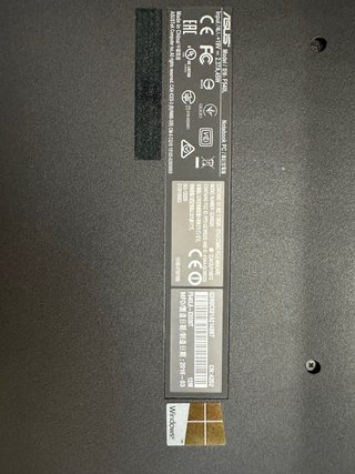 Portatile Asus F540L Nero