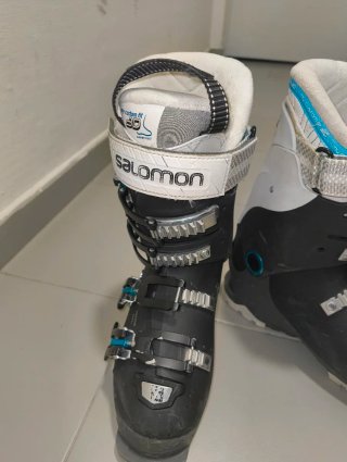 Sci Salomon con scarponi Salomon