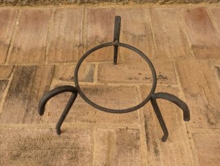 Soporte macetero forja pequeño