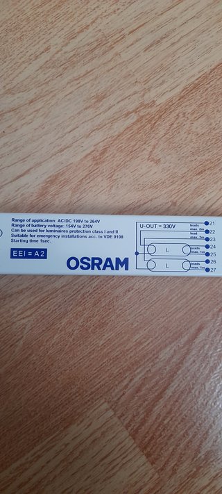 Reactancia Osram Quicktronic Intelligent QTi2x28/5