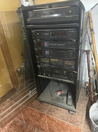 Equipo de música Sony antiguo