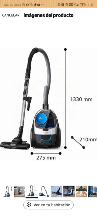 Aspiradora Philips PowerPro