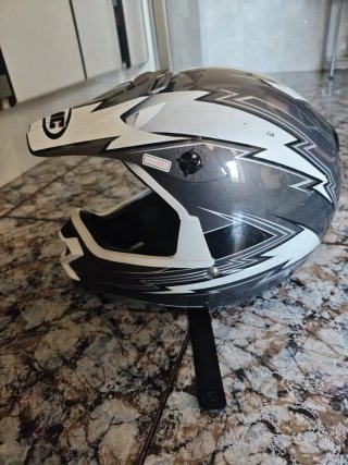 Casco infantil motocross HJC talla youth xxl