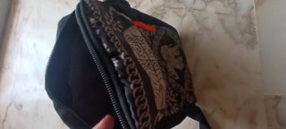 Bandolera con estampado de elefantes