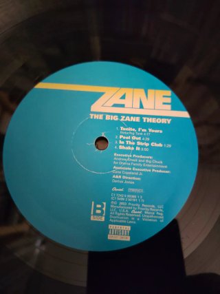 Lil Zane - The Big Zane Theory LP