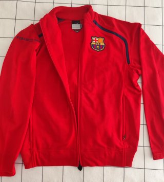 Sudadera FC Barcelona Nike Roja