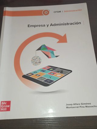 Libros de 1° Grado medio de gestión administrativa