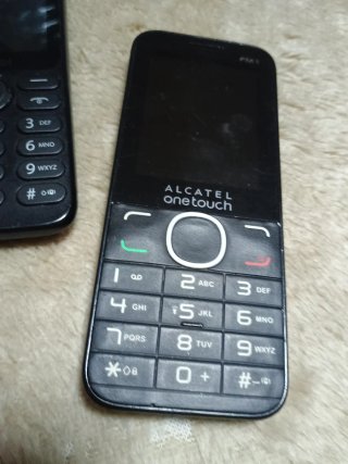 Lote 2 Teléfonos Móviles Alcatel Negros