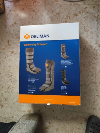 Bota Ortopédica Pierna Derecha