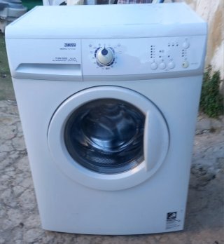 Lavadora Zanussi Blanca