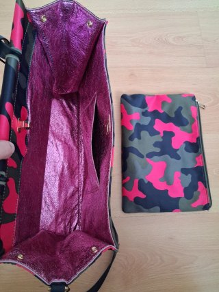 Lote Bolso y Neceser Alex-Max Camuflaje
