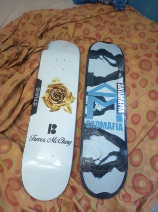 2 Tablas Skate (Plan b, Sk8mafia)