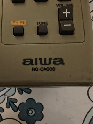 Mando a distancia Aiwa RC-CAS06