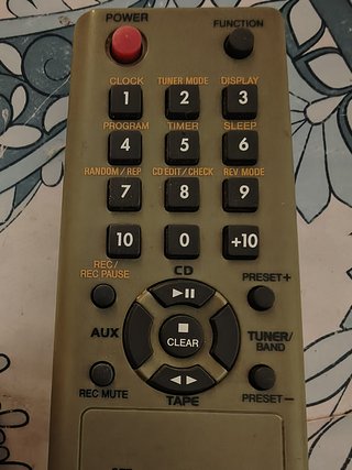 Mando a distancia Aiwa RC-CAS06