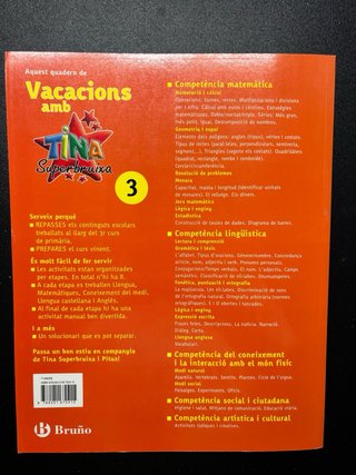 Libro repaso de 3 y preparación de 4 de primaria