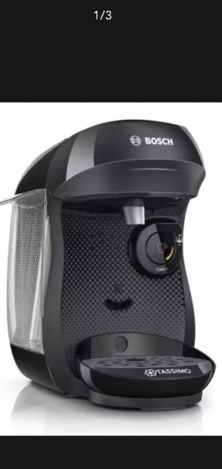Cafetera Bosch Tassimo Negra