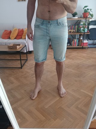 Pantalón corto vaquero hombre Talla M