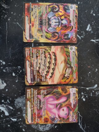 3 Cartas Pokémon VMAX Doradas VMAX