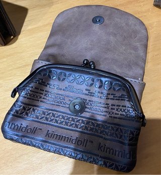 Bolso Kimmidoll Marrón con tonos dorados