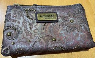 Bolso Kimmidoll Marrón con tonos dorados